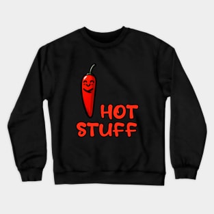 Hot Stuff Red Chili Crewneck Sweatshirt